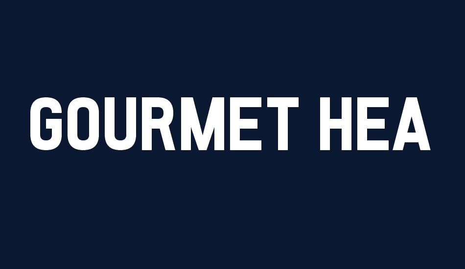 Gourmet Hearth font big