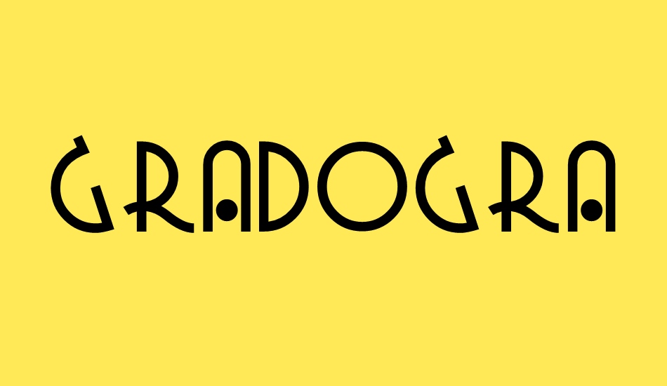 GradoGradooNF font big