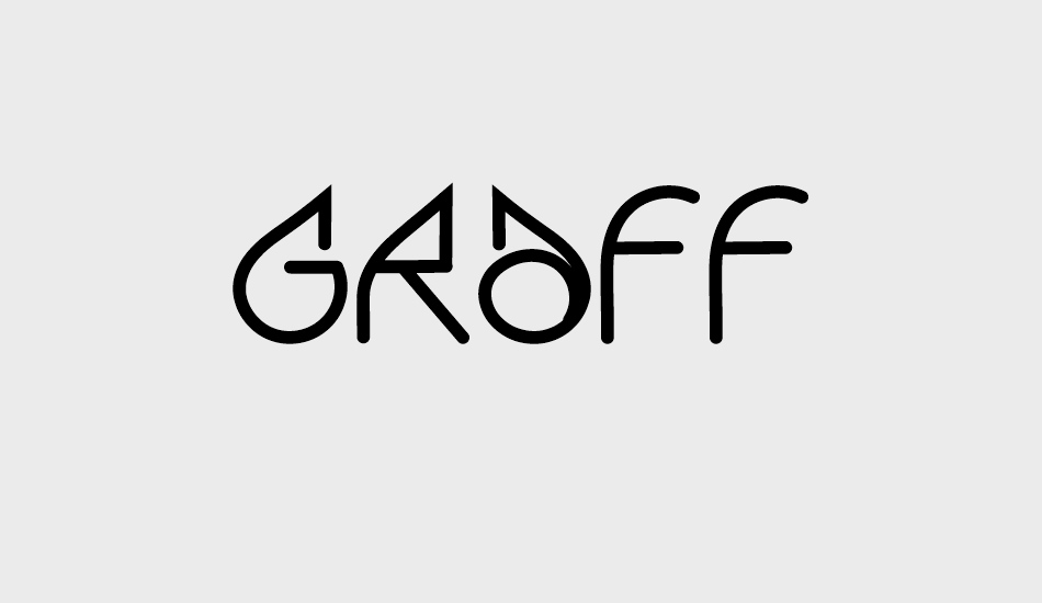 Graff font big