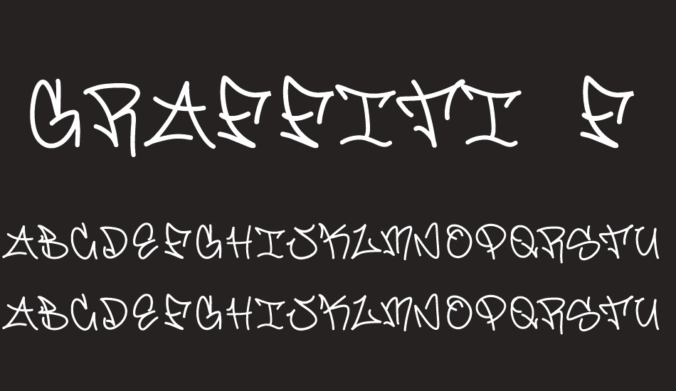 Graffiti font font