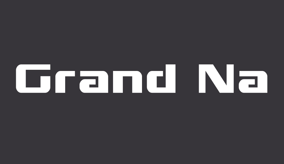 Grand National font big