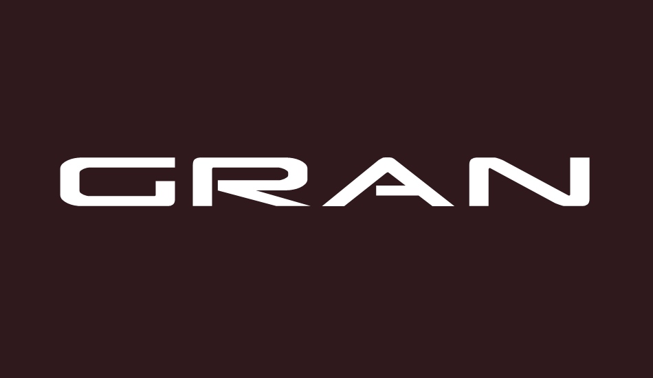 Grand Sport font big