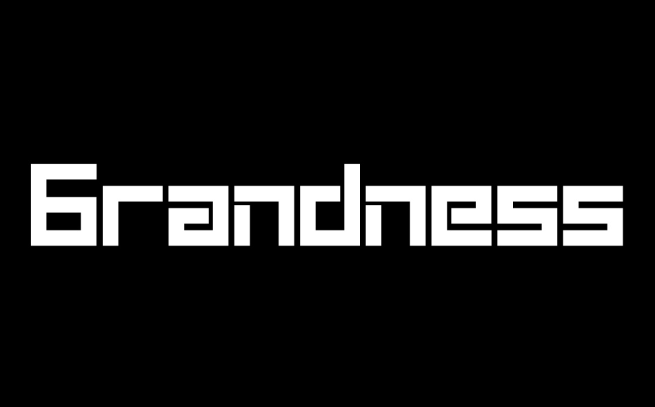 Grandness font big