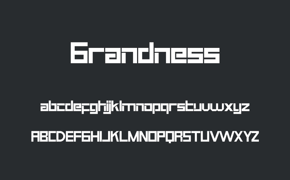 Grandness font