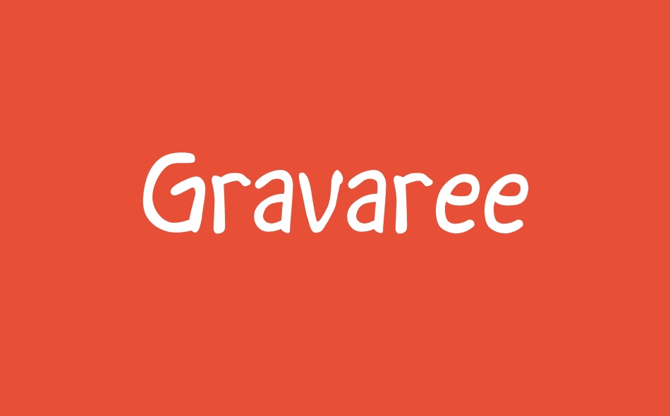 Gravaree font big