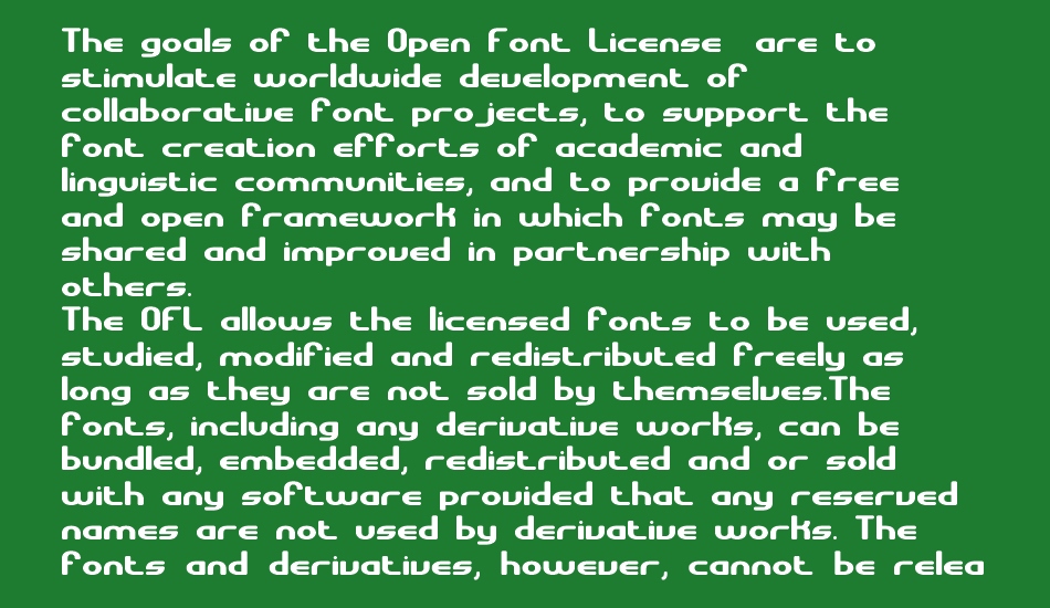 Gravitate BRK font 1