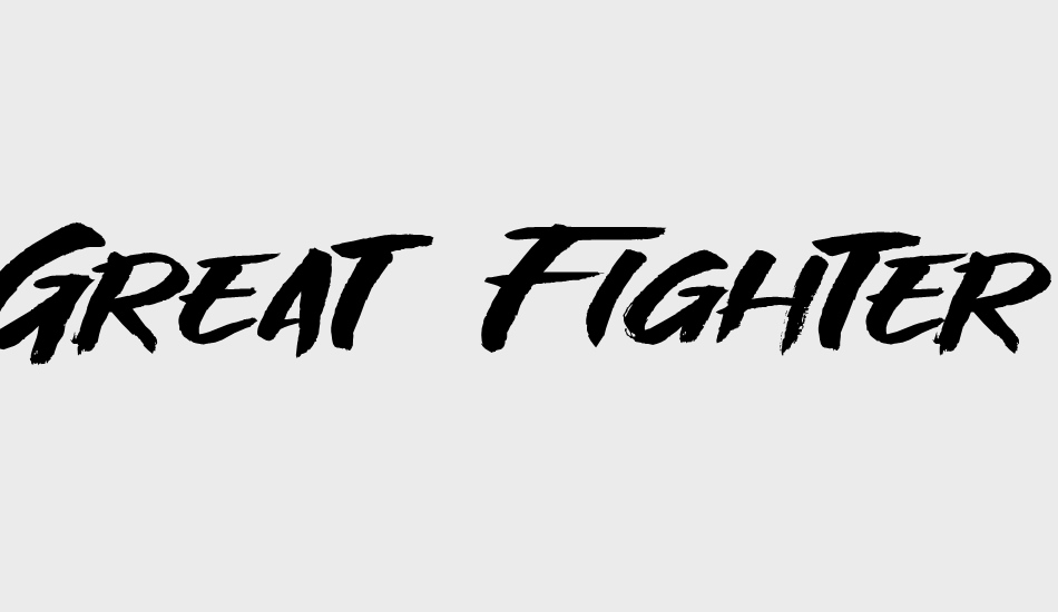 great-fighter font big