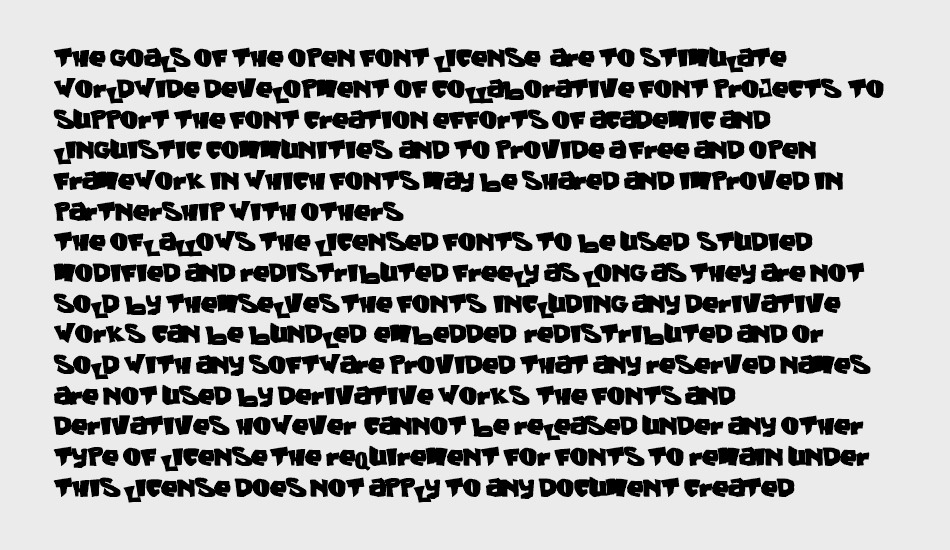 Green Days font 1