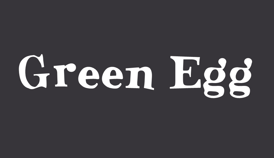 Green Eggs and Spam font big