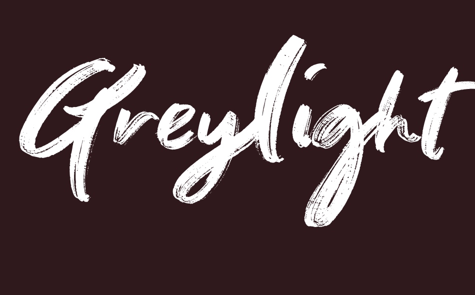 Greylight font big