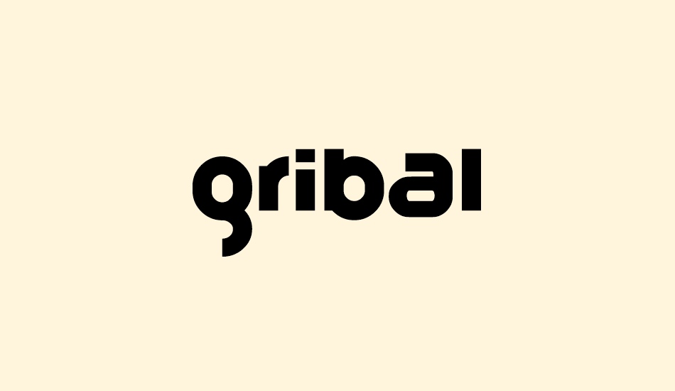 Gribal Regular Demo font big