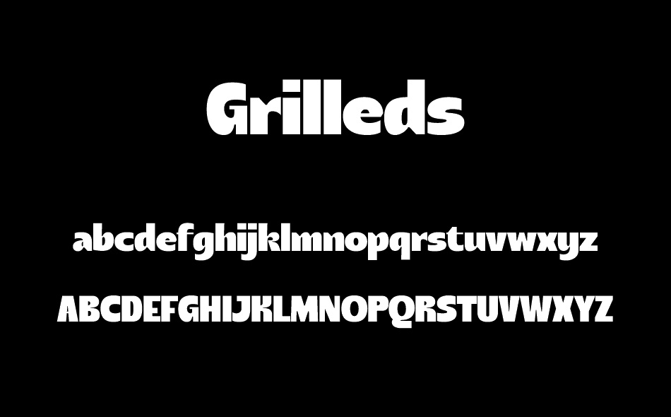 Grilleds font