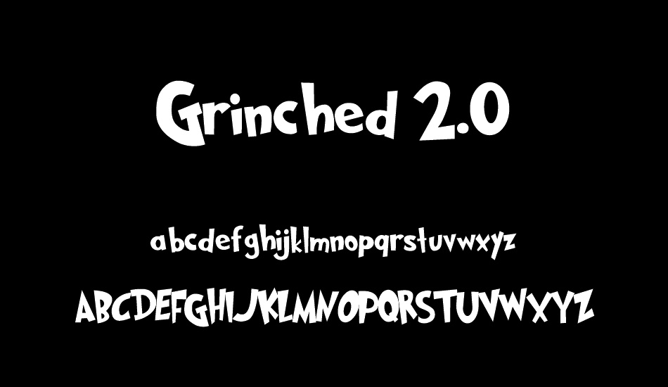 Grinched 2.0 font