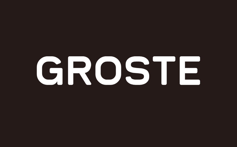 Groste font big