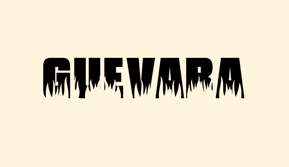 Guevara font big