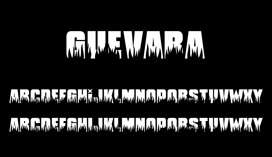 Guevara font