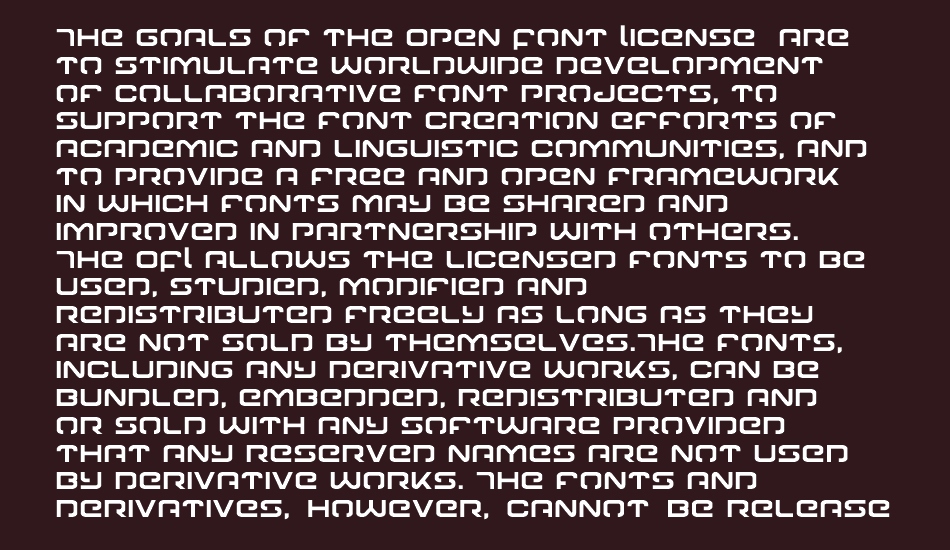 Gunrunner font 1