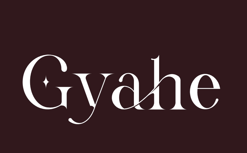 Gyahegi font big