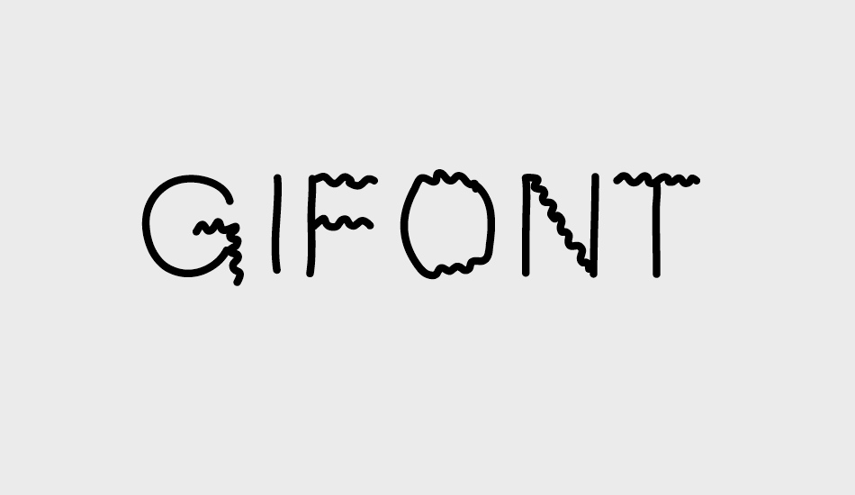GIfont font big