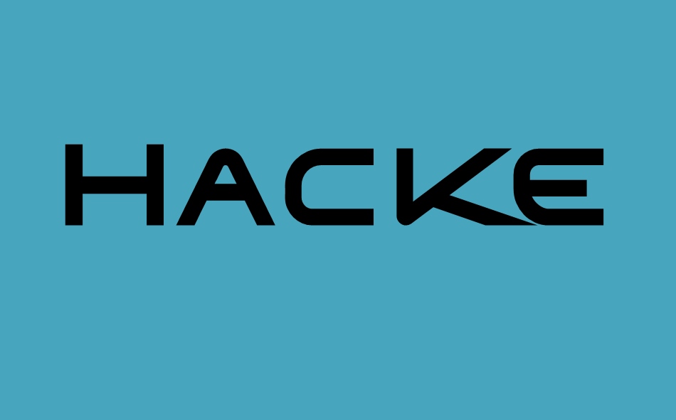 Hacker font big