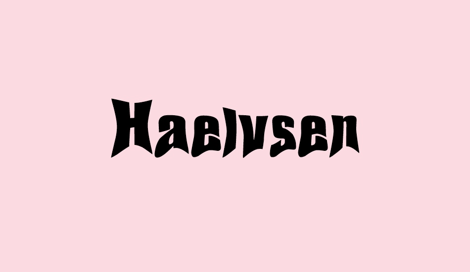 Haelvsen font big