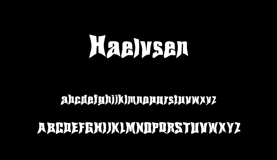 Haelvsen font