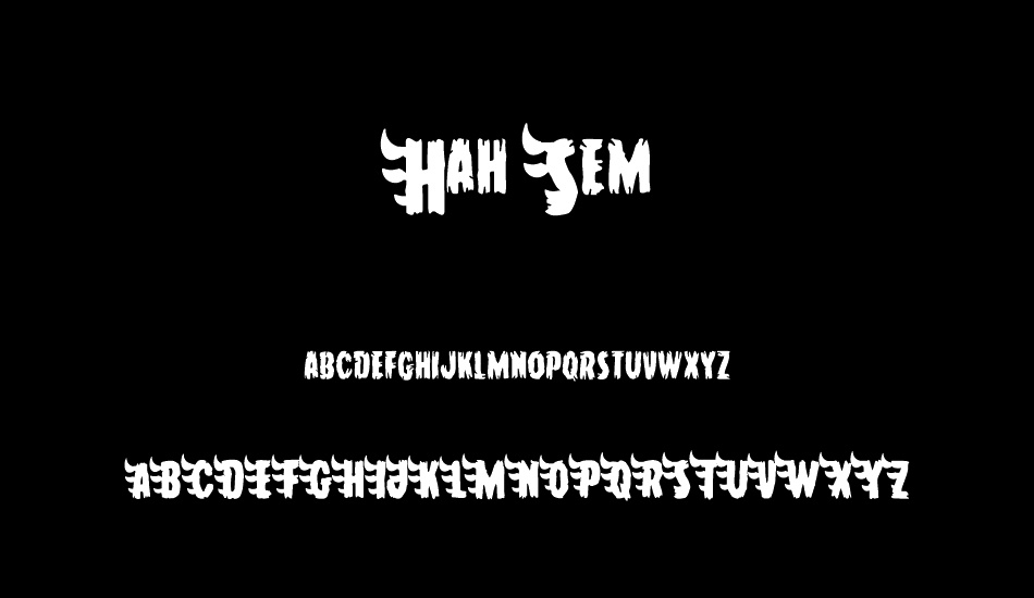 Hah Sem Regular font