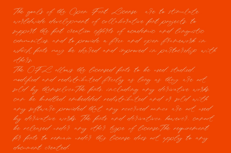 Haigrast Script font 1