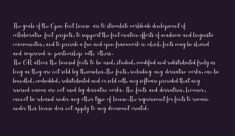 Hailluna font 1