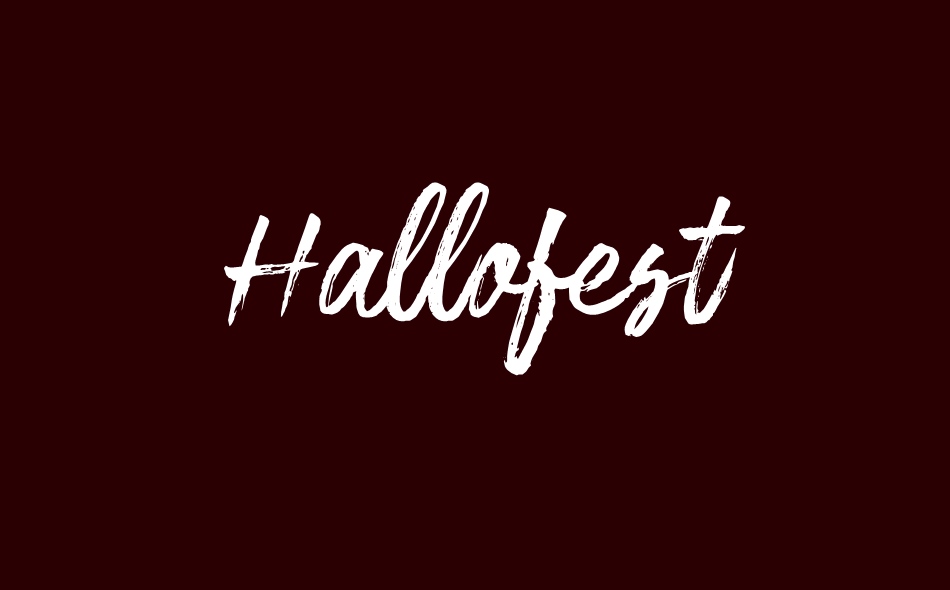 Hallofest font big