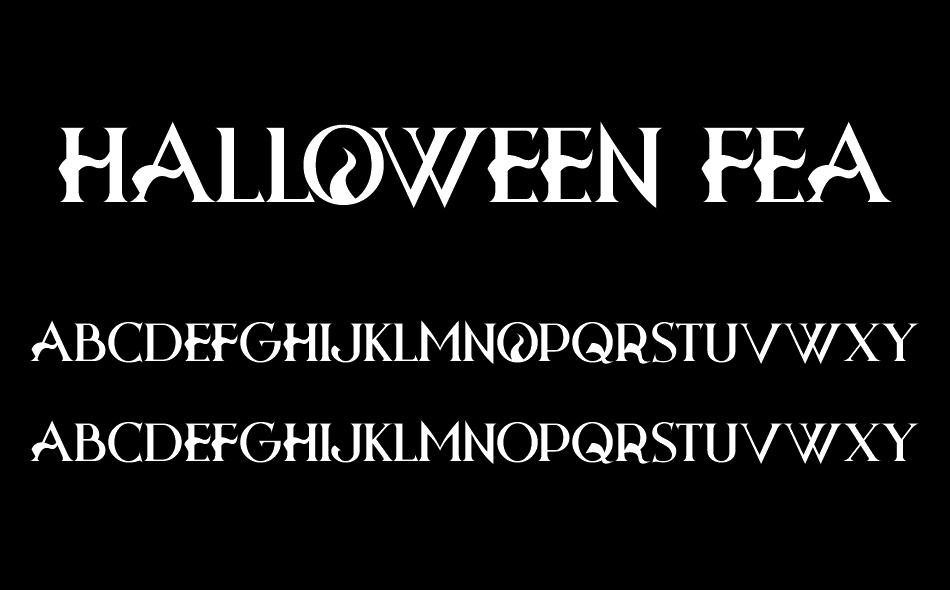 Halloween Fears font
