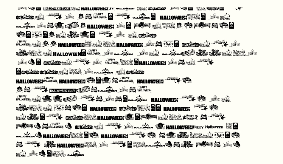 Halloween Logo font 1