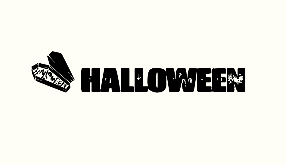 Halloween Logo font big