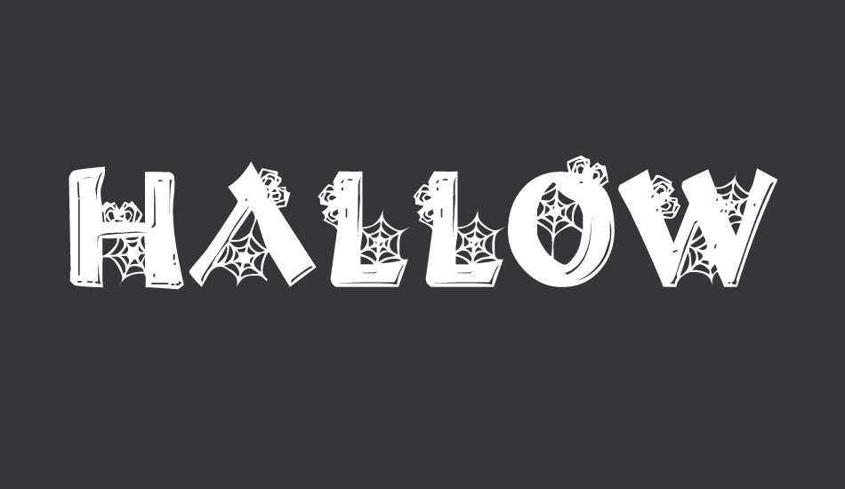 Halloween Spider font big