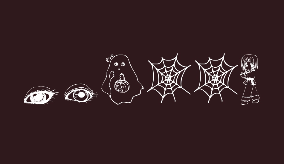 halloween2001 font big
