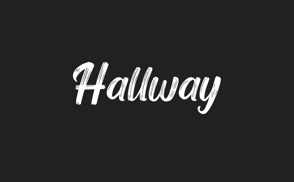 Hallway font big