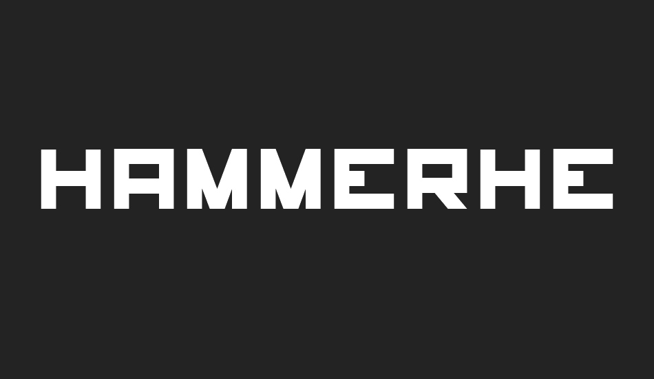 hammerhead font big