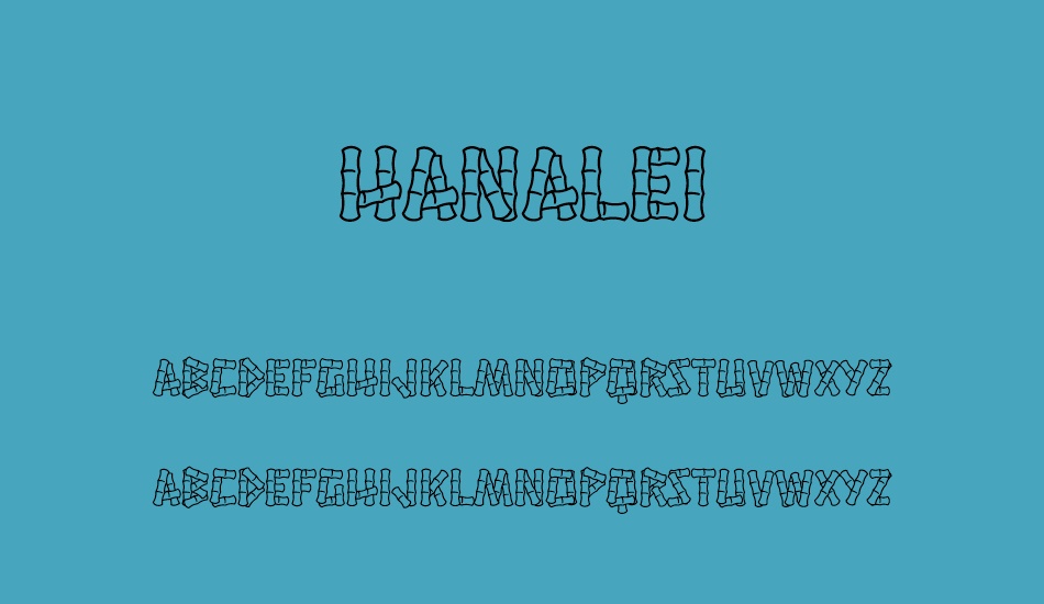 hanalei font