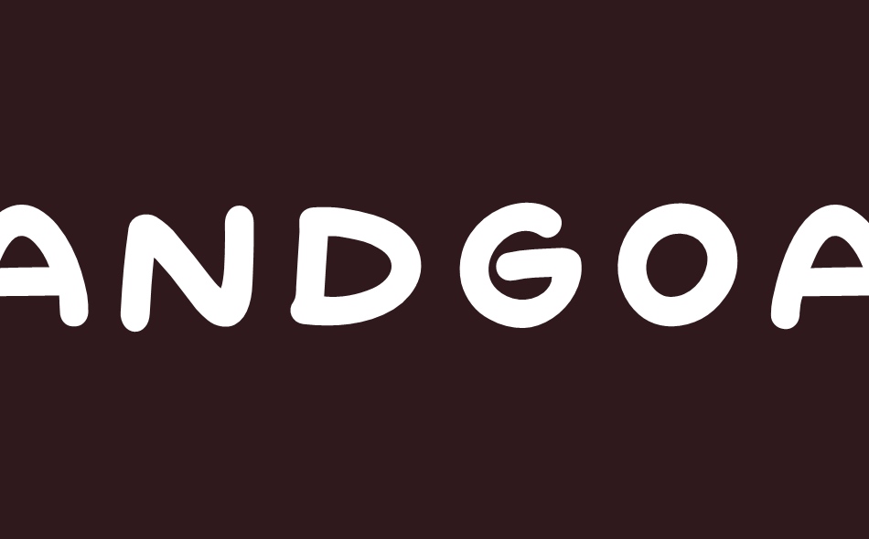 Handgoal font big