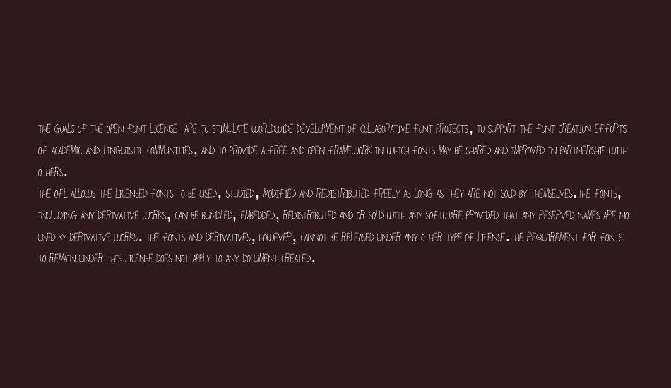 HandingOver font 1