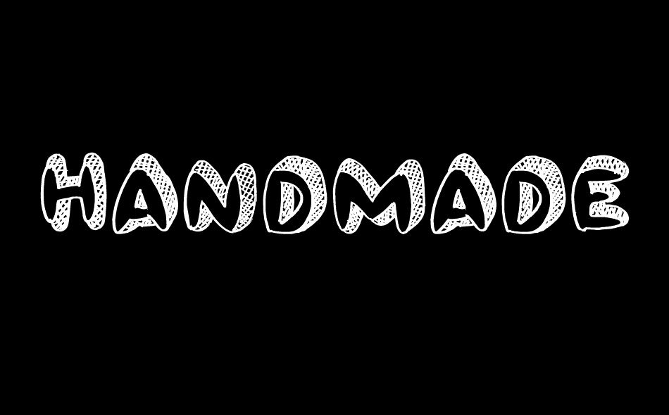 Handmade Animation font big
