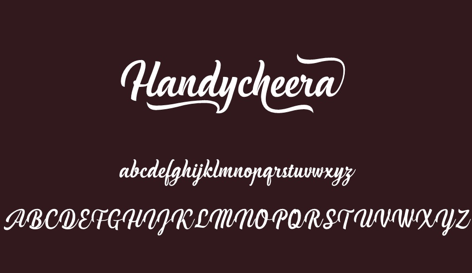 handycheera font