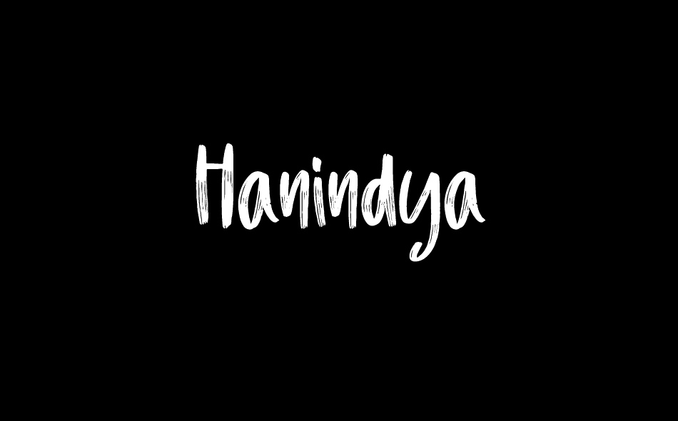 Hanindya font big