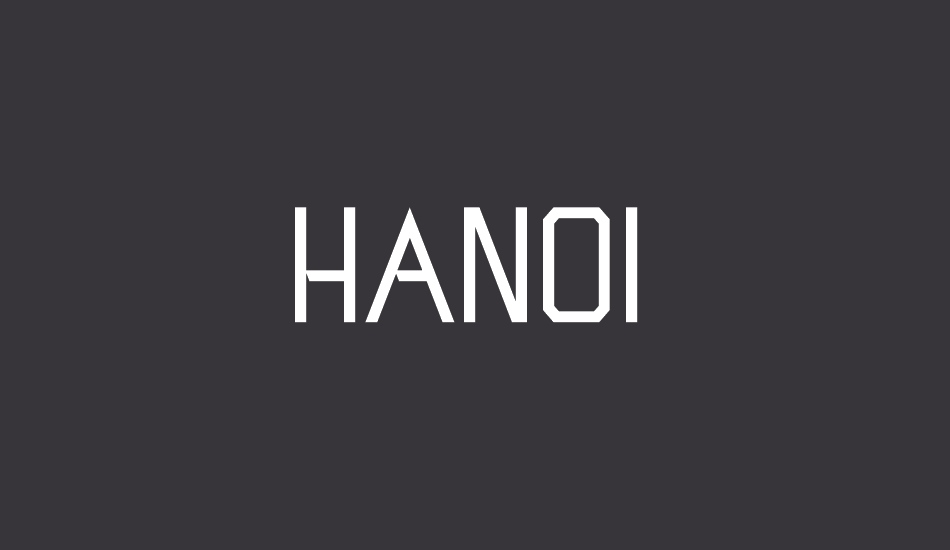 Hanoi font big