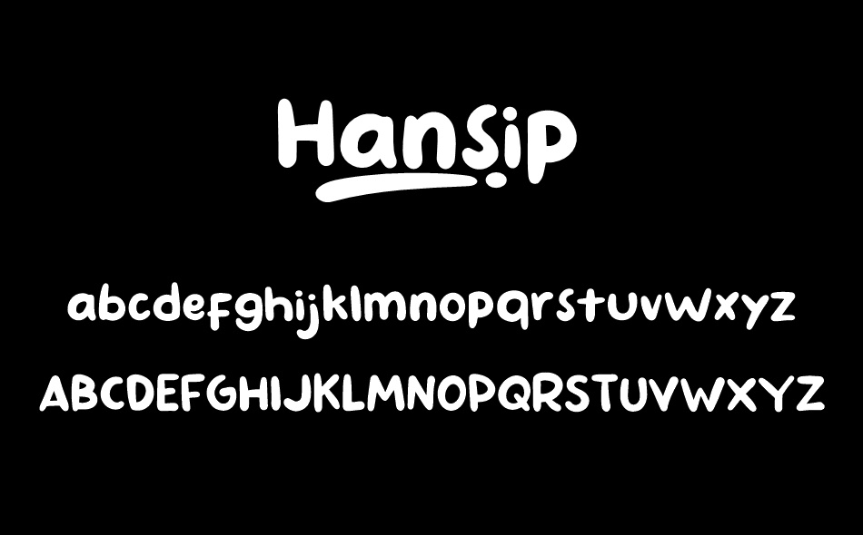 Hansip font