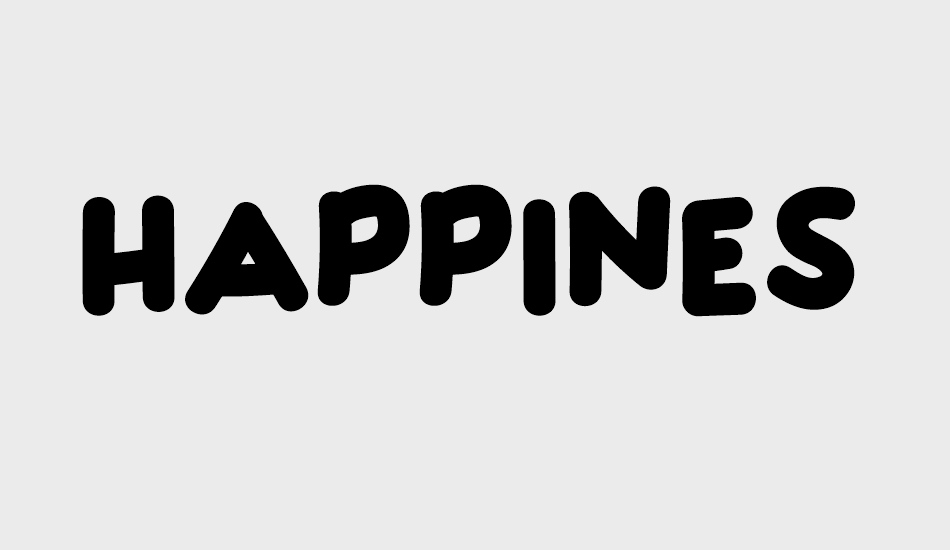 Happiness free font