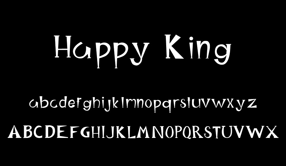Happy King font