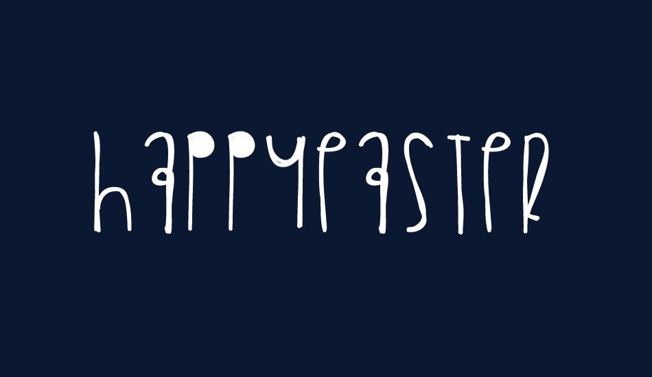 HappyEaster font big