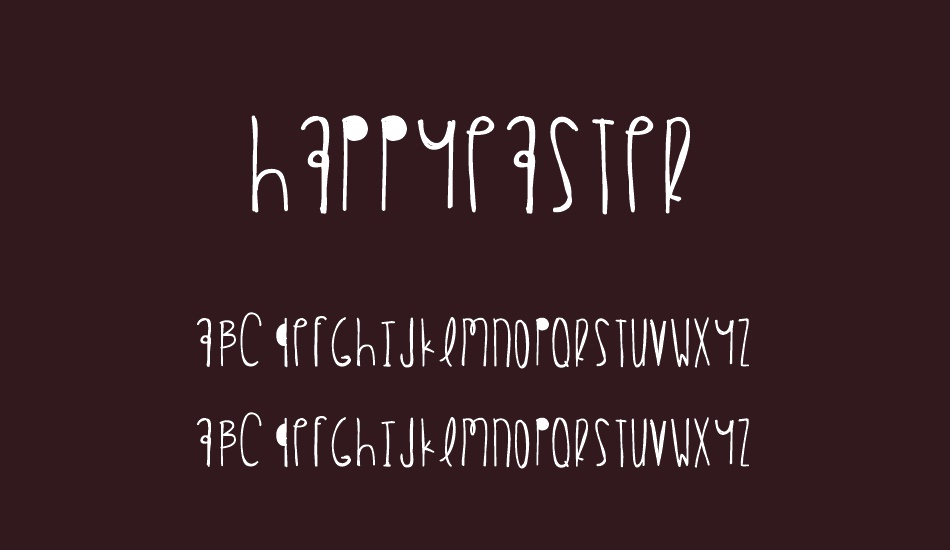 HappyEaster font
