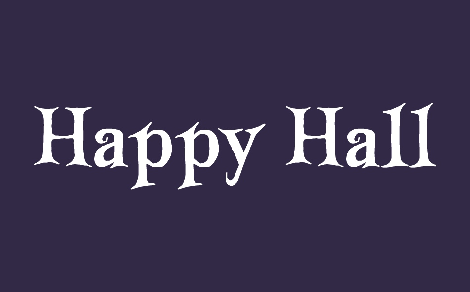 Happy Halloween font big